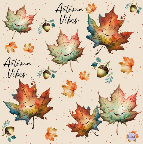 Baumwollstoff "Autumn Vibes"