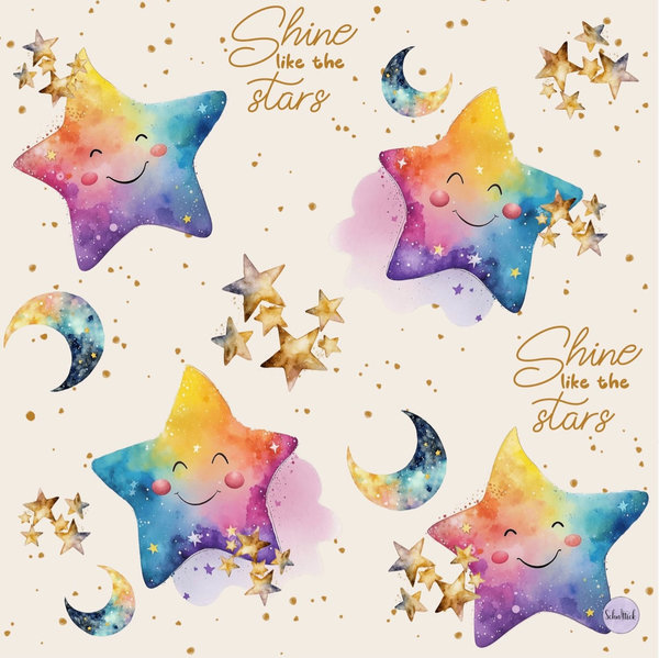 "Shine like the stars" Bio Stoff